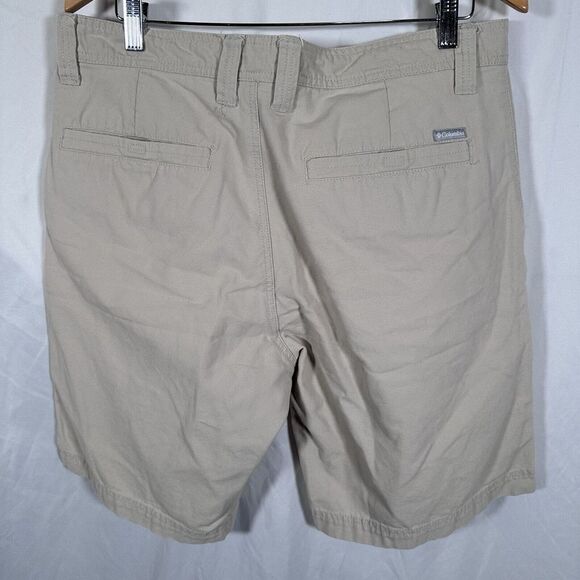 COLUMBIA Mens 36 Bermuda Casual Shorts Khaki 10" Inseam - Picture 5 of 10
